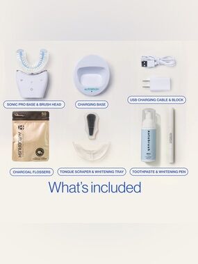 Sonic Pro Electric Toothbrush Kit - White